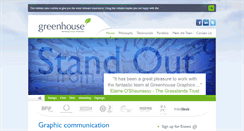 Desktop Screenshot of greenhousegraphics.co.uk